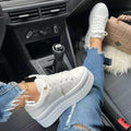 Women's Flatform Platform Sneakers — Everyday Casual Comfort